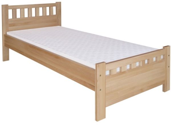 Posteľ buková z masívu Tomáš 2