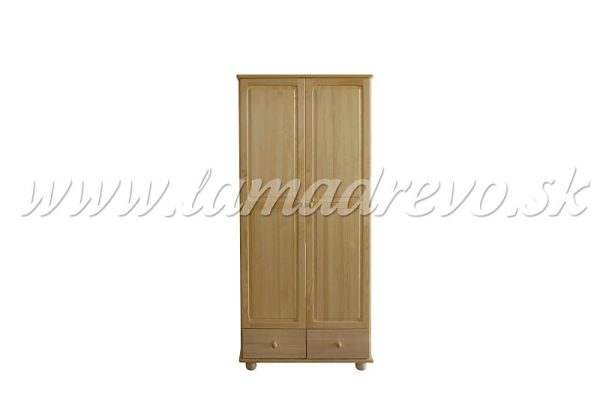 Skriňa z masívu II D + 2 šufle