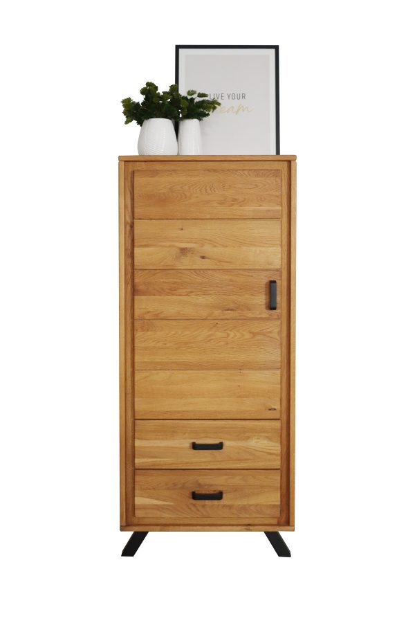 Dubová komoda OSLO BLACK 5